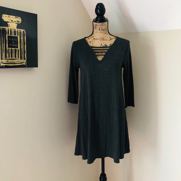 Dresses & Skirts - Gray swing dress